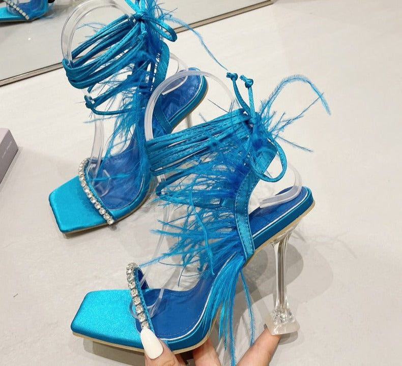 Cross-Tied Heel