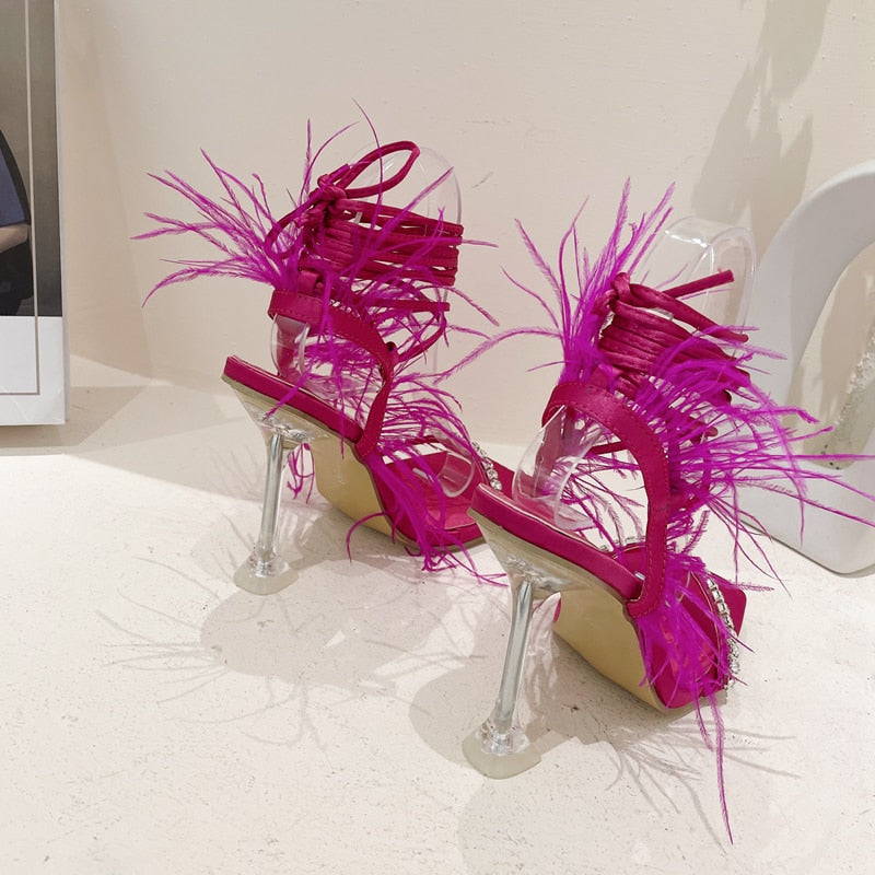 Cross-Tied Heel