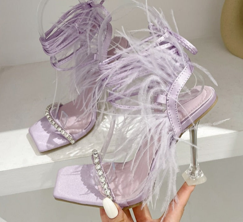 Cross-Tied Heel