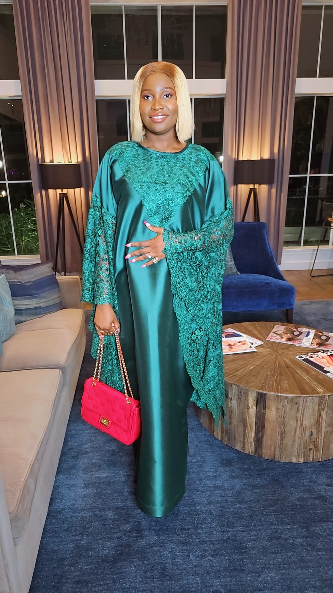 Unni Laser cut Kaftan Boubou