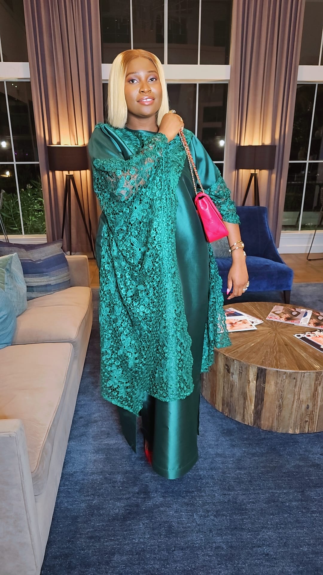 Unni Laser cut Kaftan Boubou