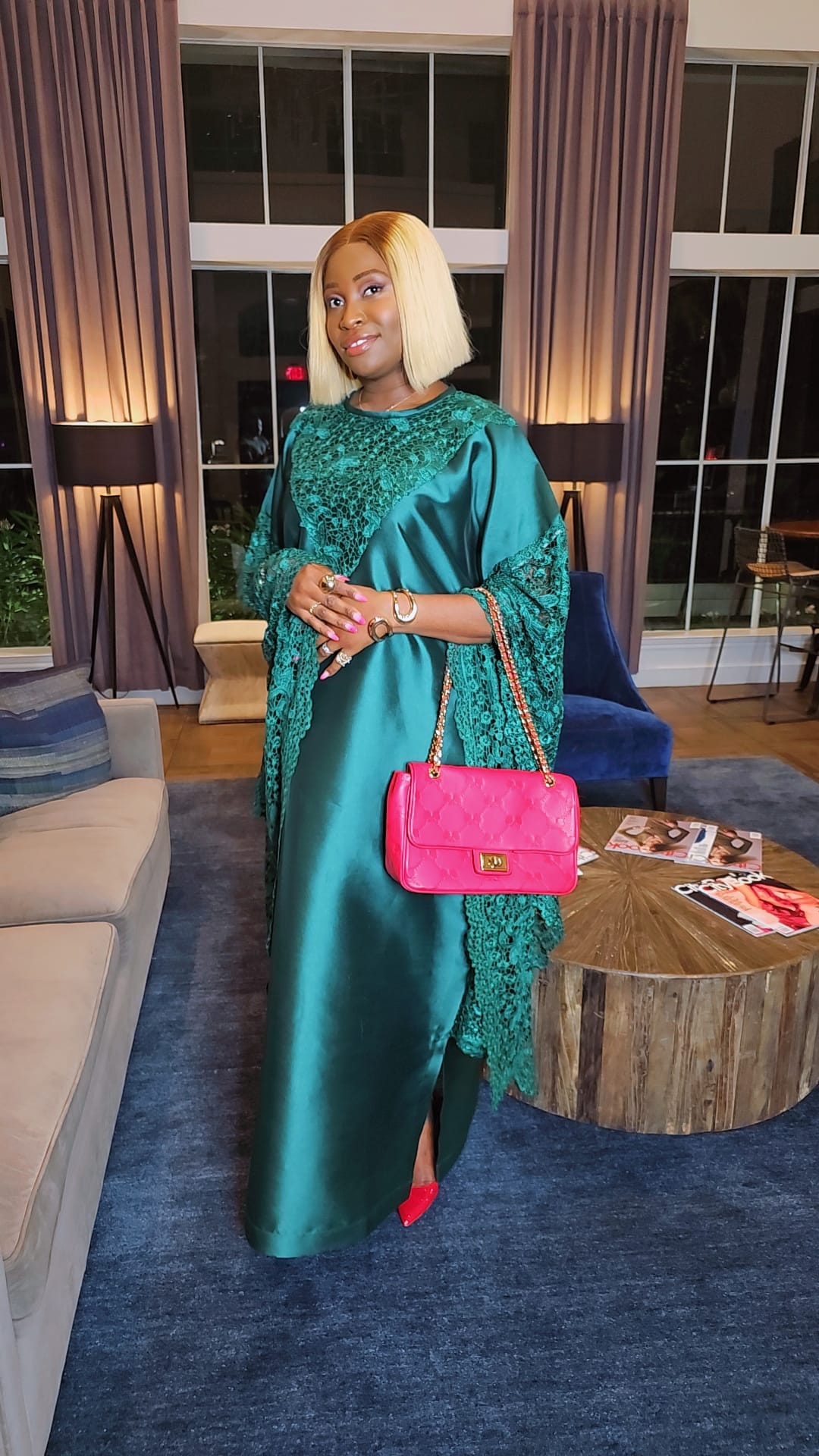 Unni Laser cut Kaftan Boubou