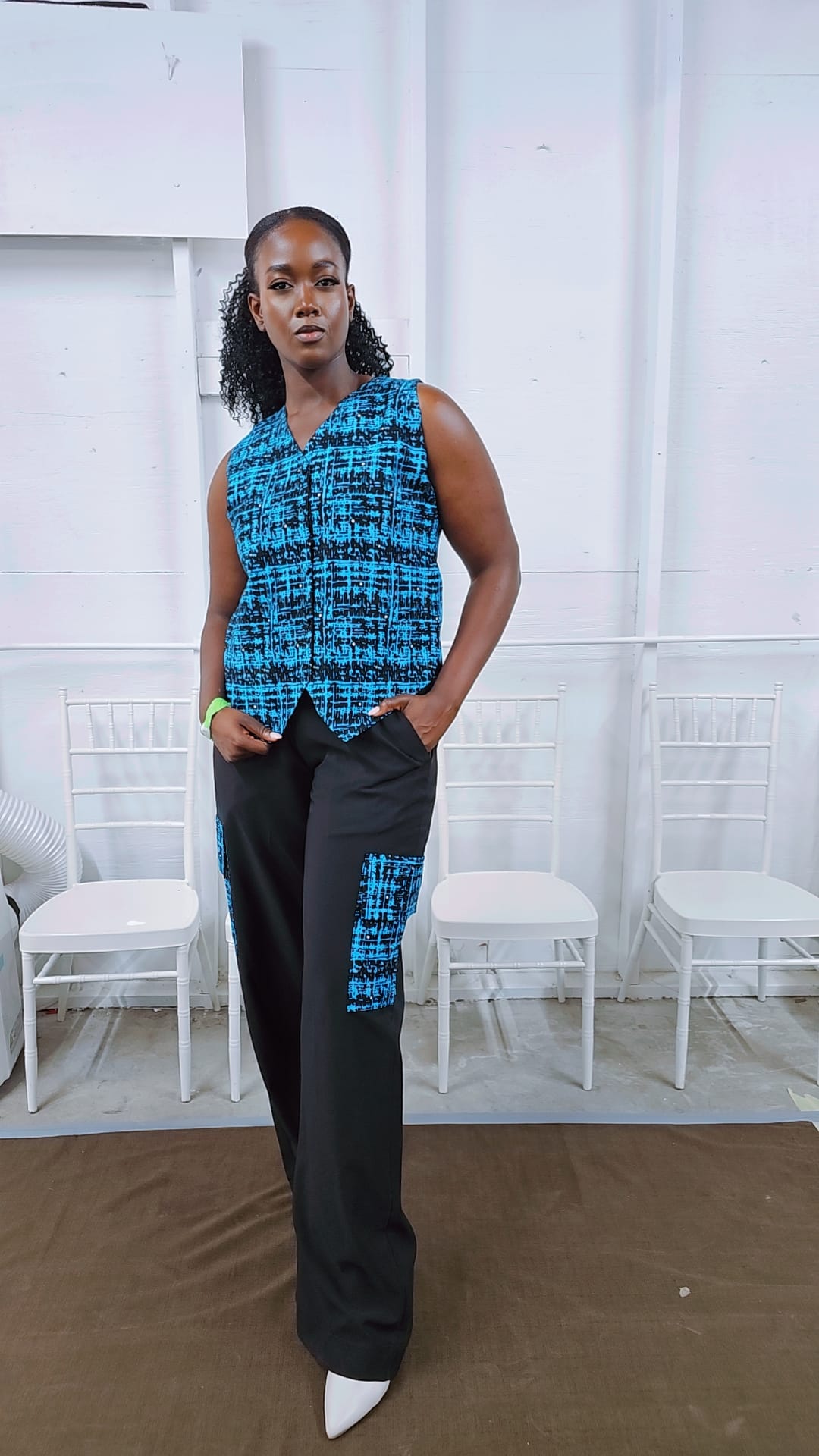 Tribal baggy Ankara set