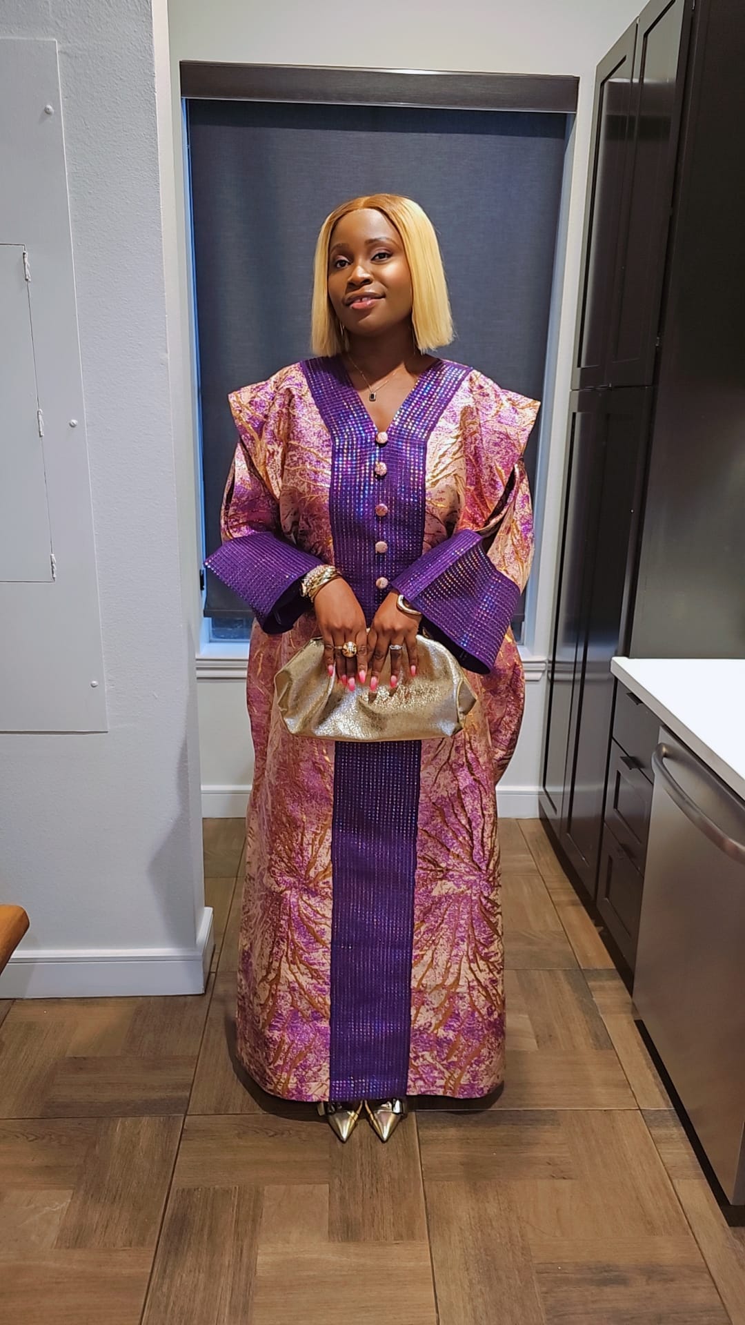 Athena Brocade + Ashoke Boubou Dress