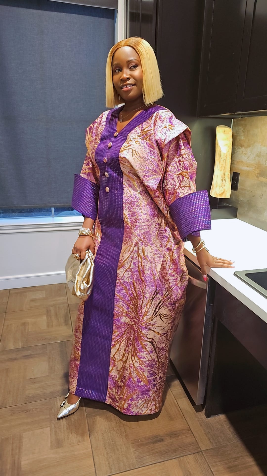 Athena Brocade + Ashoke Boubou Dress