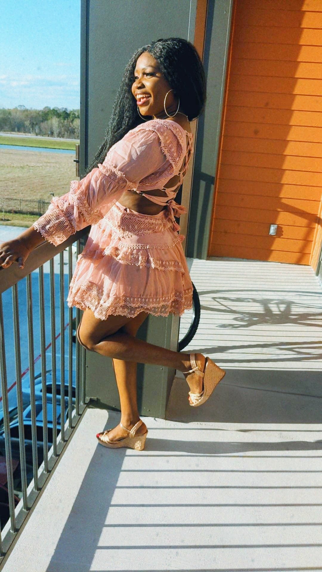 Bohemian Ruffles Dress