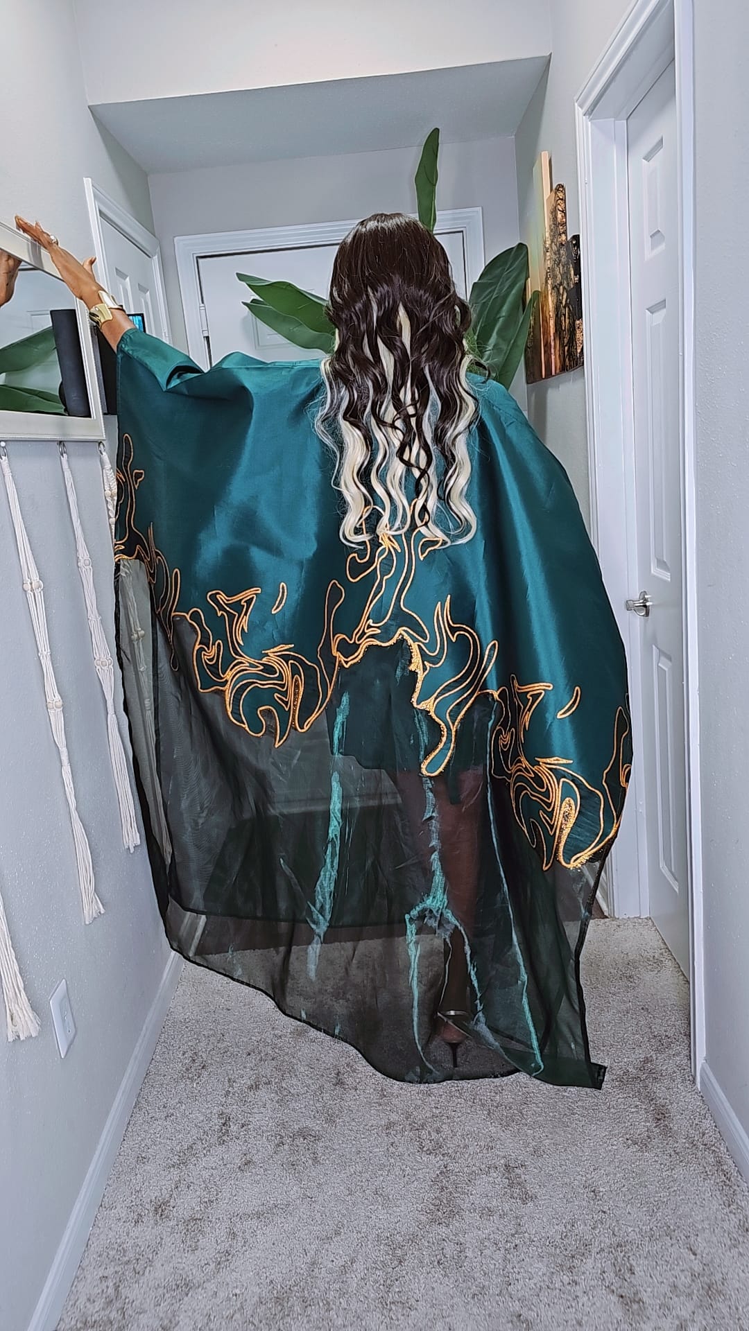 Rich Pelumi Bubu Kaftan (Green)